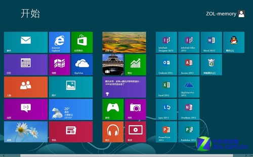 微软Windows 8系统界面高清赏析（组kaiyun体育网页登陆入口图）